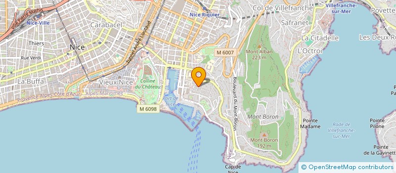 localisation de l'entreprise SAMACY à NICE