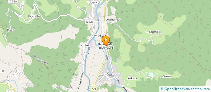 localisation de l'entreprise SAMAD à OUST