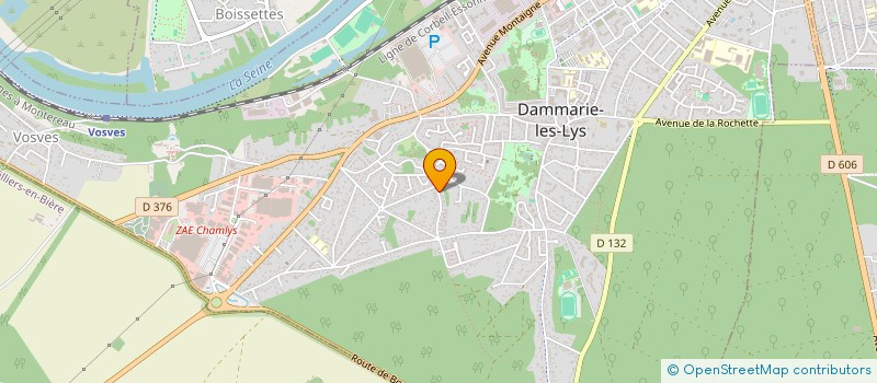 localisation de l'entreprise SAMADE à DAMMARIE-LES-LYS