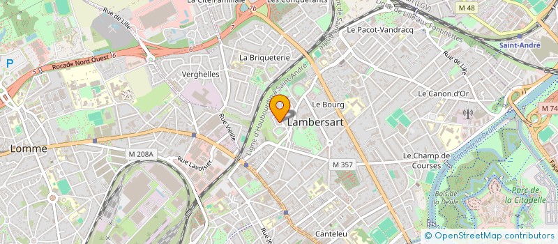 localisation de l'entreprise SAMADHI à LAMBERSART