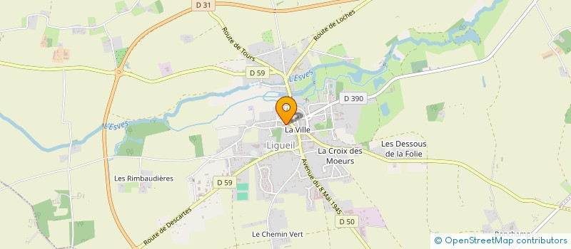 localisation de l'entreprise SAMADHI  LIGUEIL