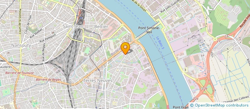 localisation de l'entreprise SAMADHI à BEGLES