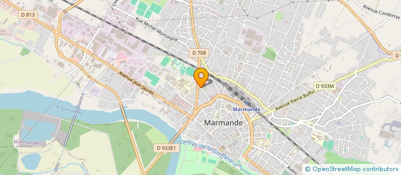 localisation de l'entreprise SAMAE  MARMANDE