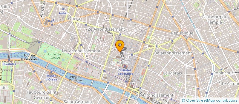 localisation de l'entreprise SAMAFI à PARIS