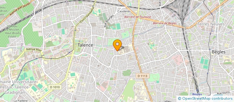 localisation de l'entreprise SAMAG  TALENCE