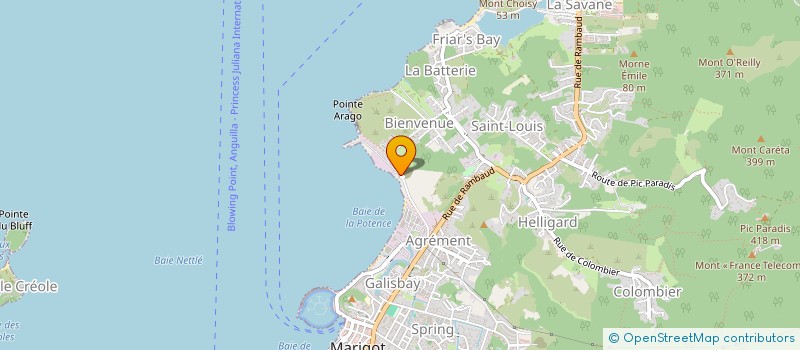 localisation de l'entreprise SAMAGEST à SAINT MARTIN