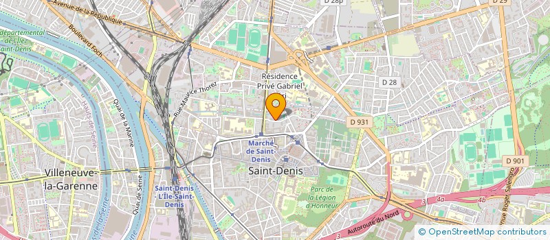 localisation de l'entreprise SAMAH COMPAGNIE à SAINT-DENIS
