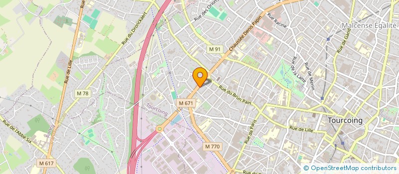 localisation de l'entreprise SAMAIN NETTOYAGE à TOURCOING