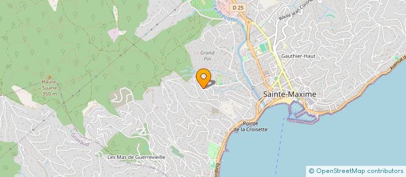 localisation de l'entreprise SAMAJA à SAINTE-MAXIME