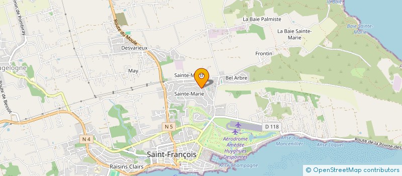 localisation de l'entreprise SAMAKE à SAINT-FRANCOIS