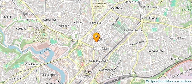 localisation de l'entreprise SAMAKHI MUAY THAI à BREST