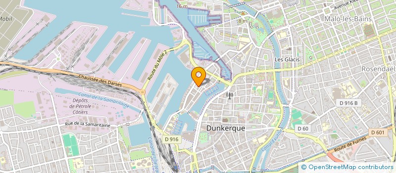 localisation de l'entreprise SAMAKI à DUNKERQUE