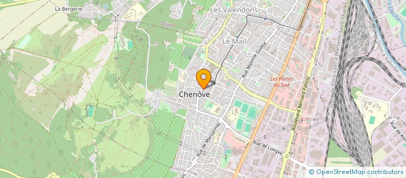 localisation de l'entreprise SAMAKO à CHENOVE