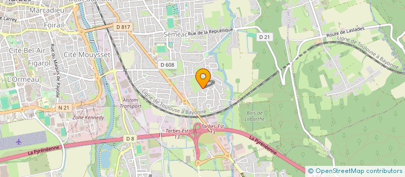 localisation de l'entreprise SAMALEX  SEMEAC