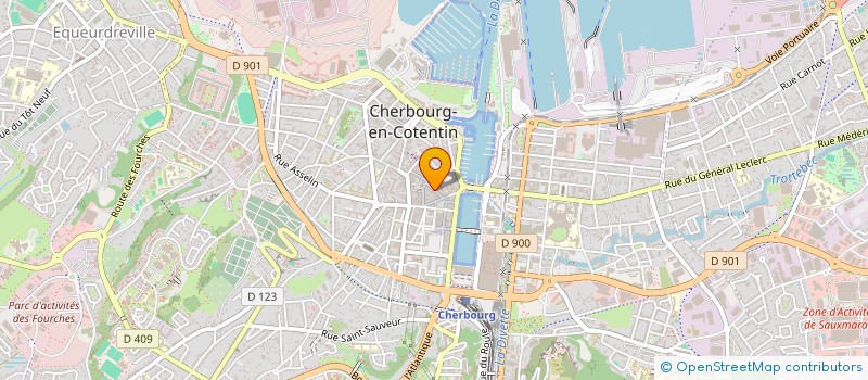 localisation de l'entreprise SAMALEX à CHERBOURG-EN-COTENTIN