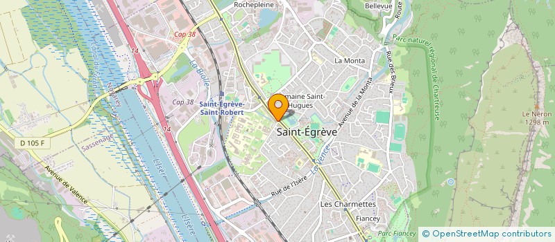 localisation de l'entreprise SAMALEX  SAINT-EGREVE