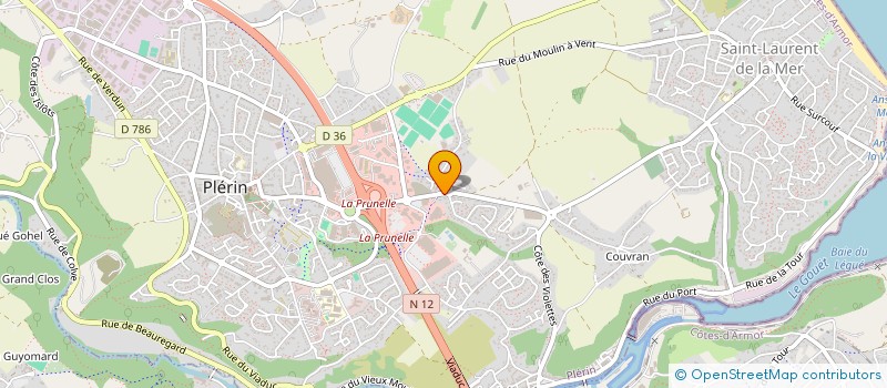 localisation de l'entreprise SAMALO à PLERIN