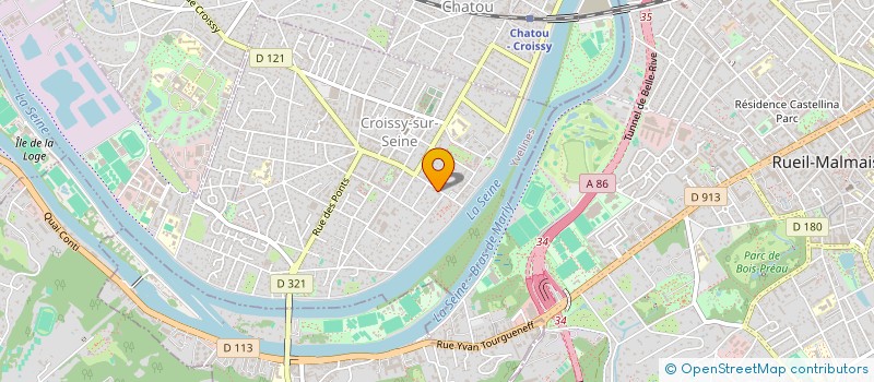 localisation de l'entreprise SAMALUNI  CROISSY-SUR-SEINE