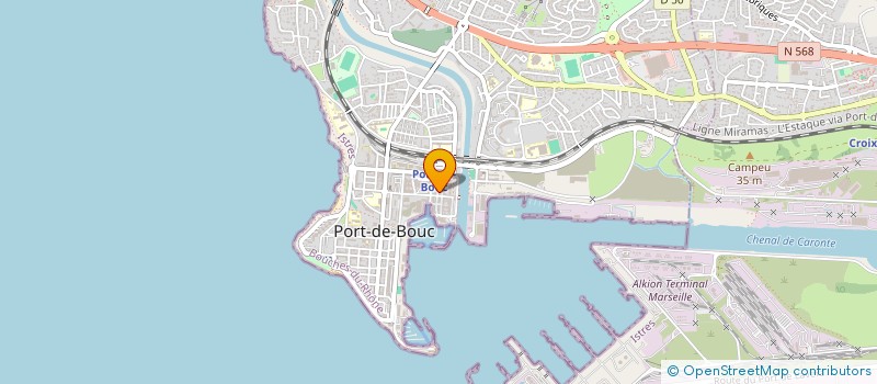 localisation de l'entreprise SAMAN  PORT-DE-BOUC