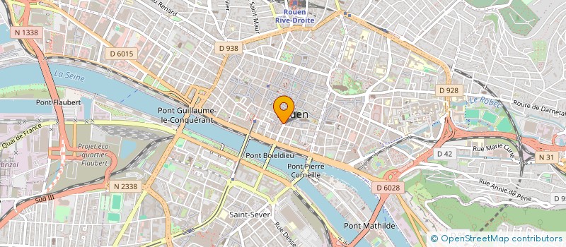localisation de l'entreprise SAMAN à ROUEN