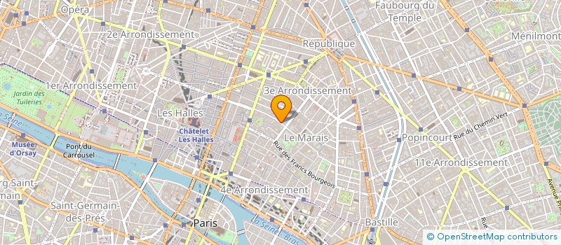 localisation de l'entreprise SAMAN FRANCE à PARIS