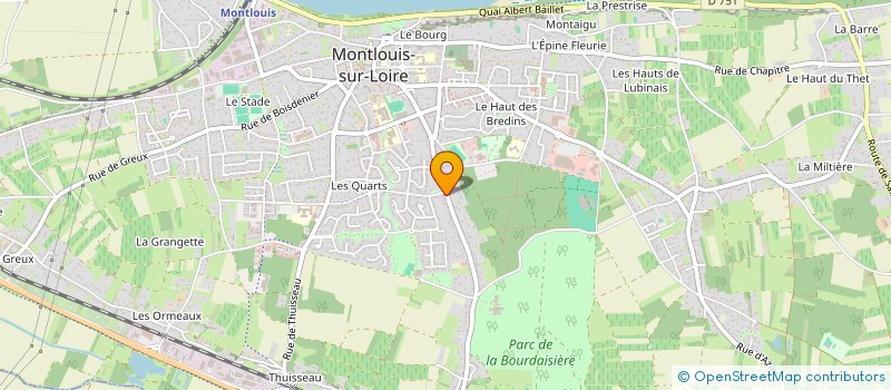 localisation de l'entreprise SAMANA COSMETIQUES  MONTLOUIS-SUR-LOIRE