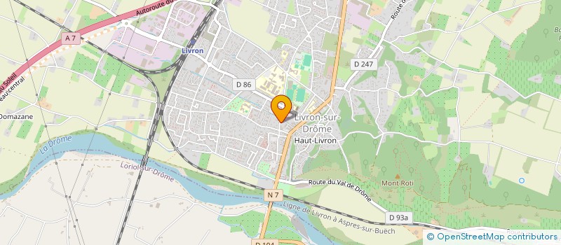 localisation de l'entreprise SAMANDE  LIVRON SUR DROME