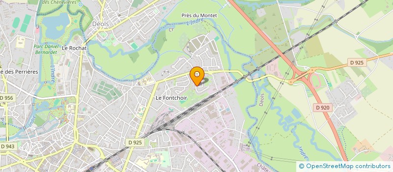 localisation de l'entreprise SAMANE TRANSPORTS à CHATEAUROUX