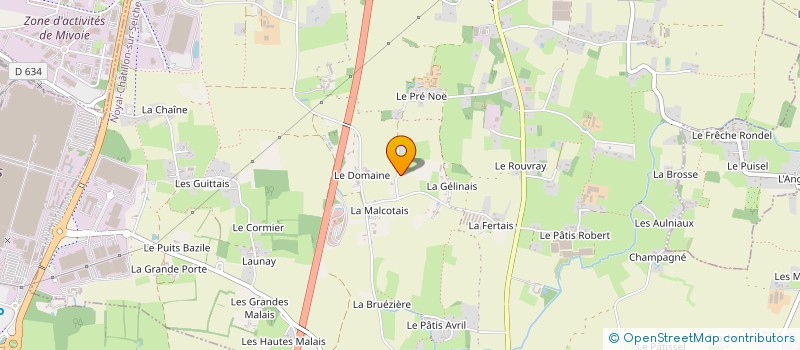 localisation de l'entreprise SAMANEO  NOYAL-CHATILLON-SUR-SEICHE