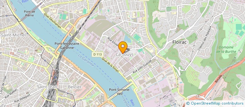 localisation de l'entreprise SAMANKE LOUNGE  FLOIRAC