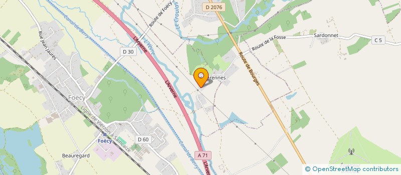 localisation de l'entreprise SAMANLOU  VIGNOUX-SUR-BARANGEON