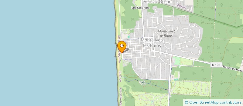 localisation de l'entreprise SAMANO  VENDAYS-MONTALIVET