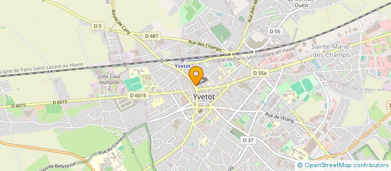 localisation de l'entreprise SAMANTHA  YVETOT