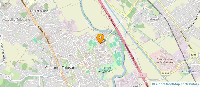 localisation de l'entreprise SAMAOF à CASTANET-TOLOSAN