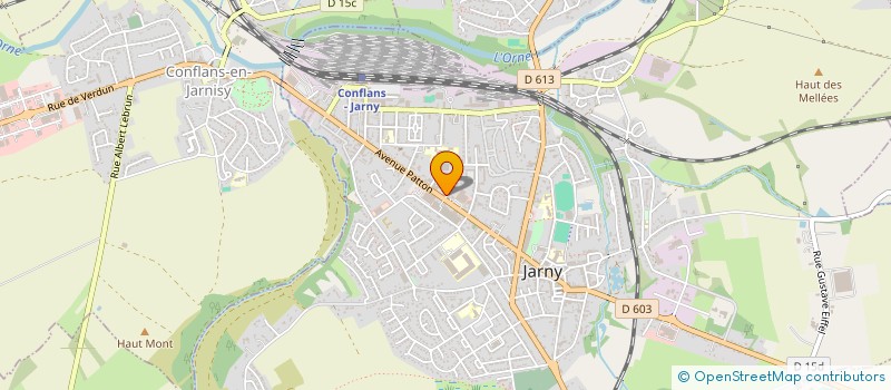 localisation de l'entreprise SAMAPHI IMMO  JARNY