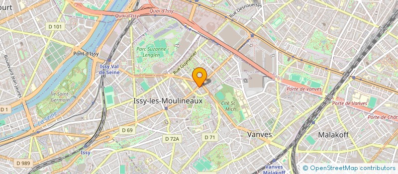 localisation de l'entreprise SAMAR 2 à ISSY-LES-MOULINEAUX