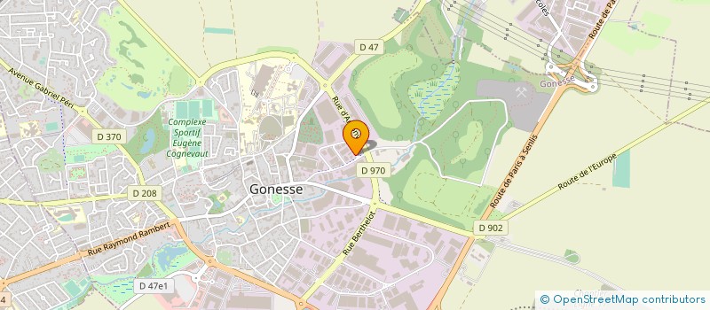 localisation de l'entreprise SAMAR EMBALLAGE à GONESSE