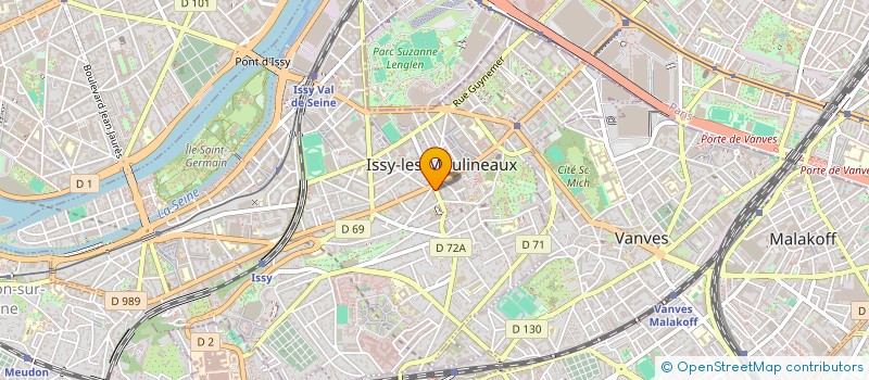 localisation de l'entreprise SAMAR SARL à ISSY-LES-MOULINEAUX