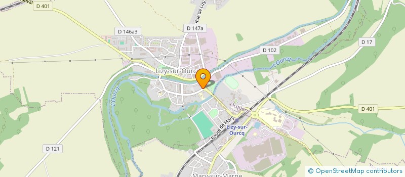 localisation de l'entreprise SAMARA à LIZY-SUR-OURCQ
