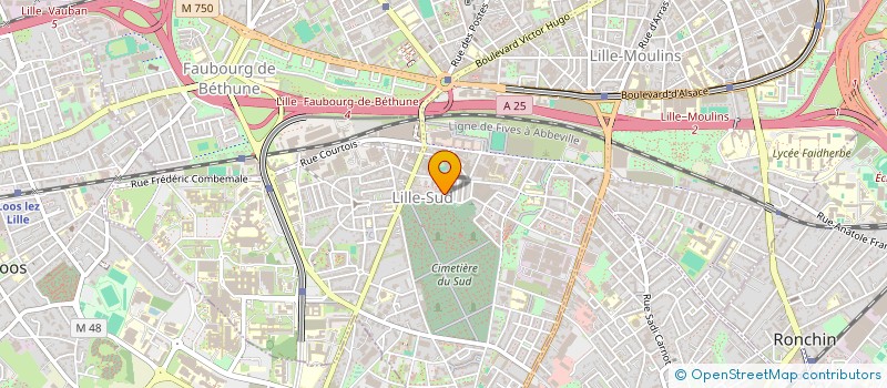 localisation de l'entreprise SAMARA à LILLE