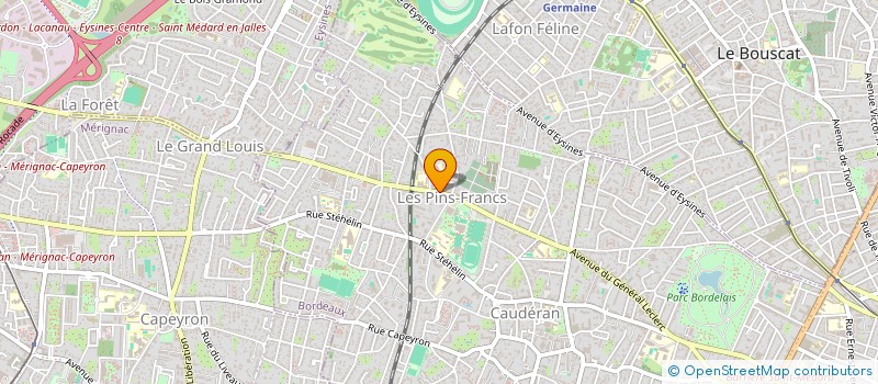 localisation de l'entreprise SAMAREL  BORDEAUX