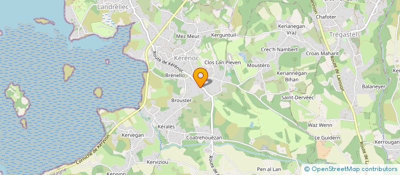 localisation de l'entreprise SAMAREL  PLEUMEUR-BODOU