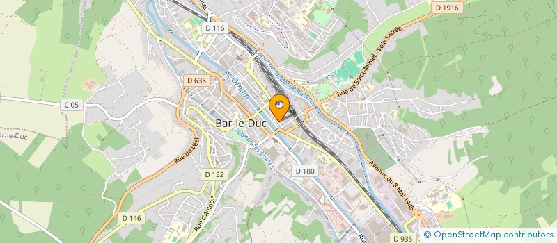 localisation de l'entreprise SAMARIA à BAR-LE-DUC