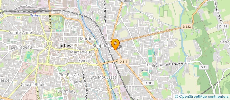 localisation de l'entreprise SAMARIT1  SEMEAC