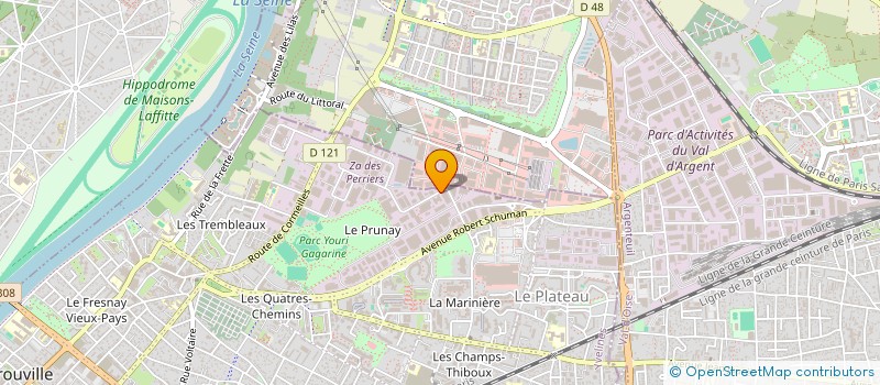 localisation de l'entreprise SAMARIUM  SARTROUVILLE