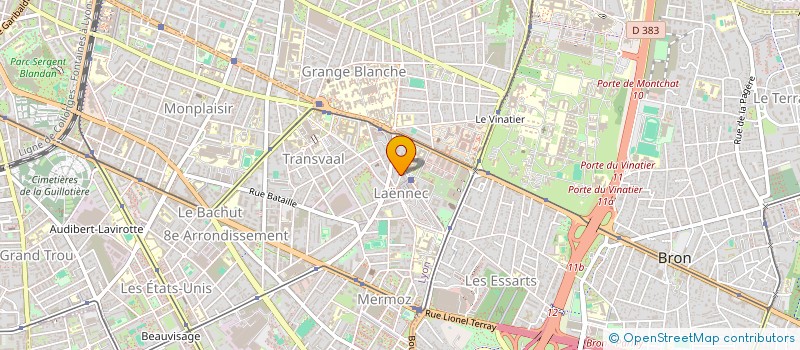 localisation de l'entreprise SAMARLAND  LYON