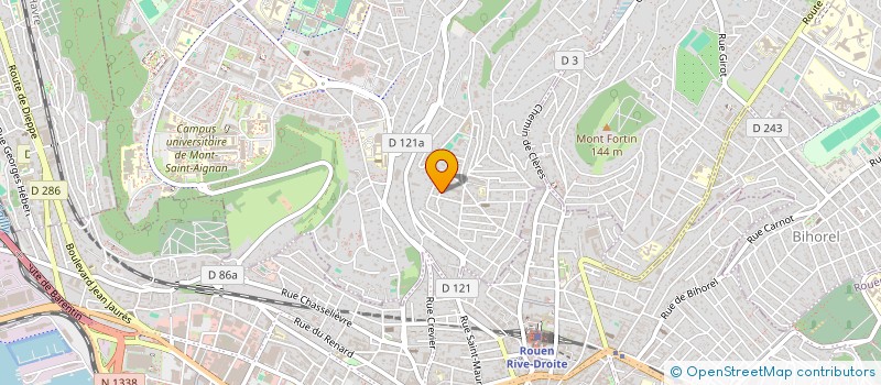 localisation de l'entreprise SAMARO  MONT-SAINT-AIGNAN