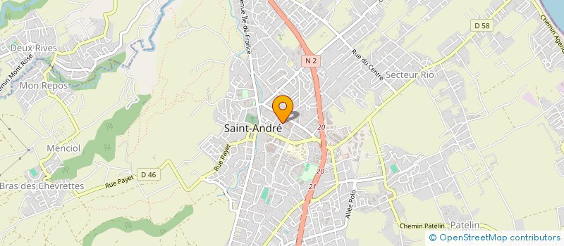 localisation de l'entreprise SAMARUN à SAINT-ANDRE