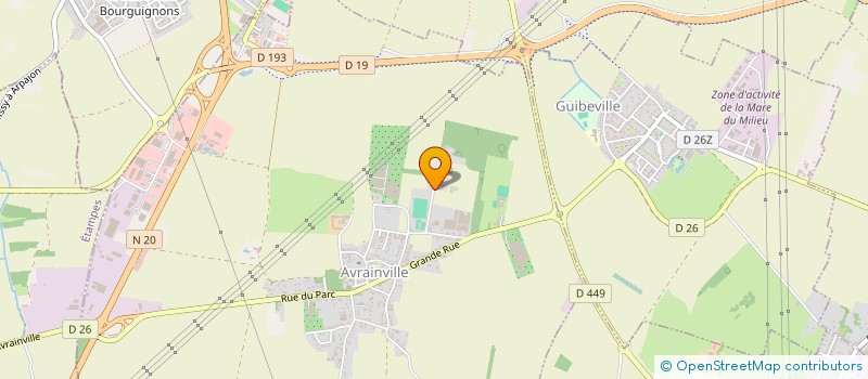 localisation de l'entreprise SAMAS  ETRECHY