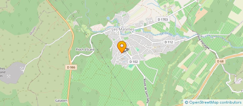 localisation de l'entreprise SAMASA à LES MATELLES